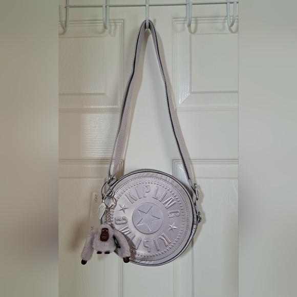 Kipling Fernanda Circle Metallic Crossbody Bag - Picture 2 of 11